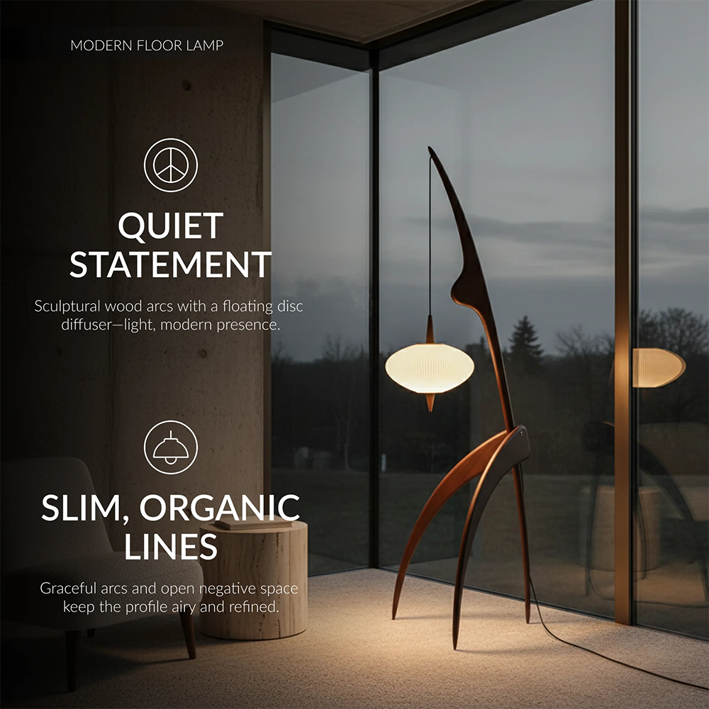 Creative Mantis Light Minimalist Vintage Fishing Standing Light Simple Luxury Night Lamp