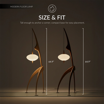 Creative Mantis Light Minimalist Vintage Fishing Standing Light Simple Luxury Night Lamp