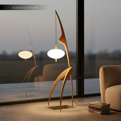 Creative Mantis Light Minimalist Vintage Fishing Standing Light Simple Luxury Night Lamp