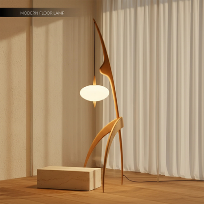 Creative Mantis Light Minimalist Vintage Fishing Standing Light Simple Luxury Night Lamp