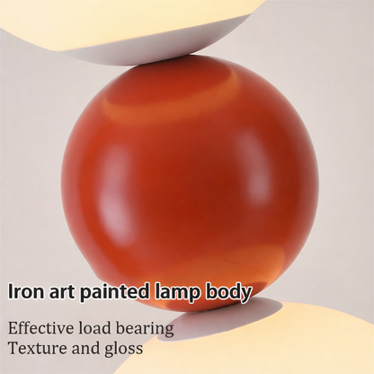 Modern LED Floor Lamp with Foot Switch 3-Color Ambient Lighting Energy-Saving Funky Fruit Design