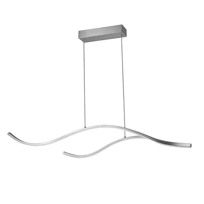Curved LED Pendant Light Wavy LED Metal Ceiling Light - product image 18