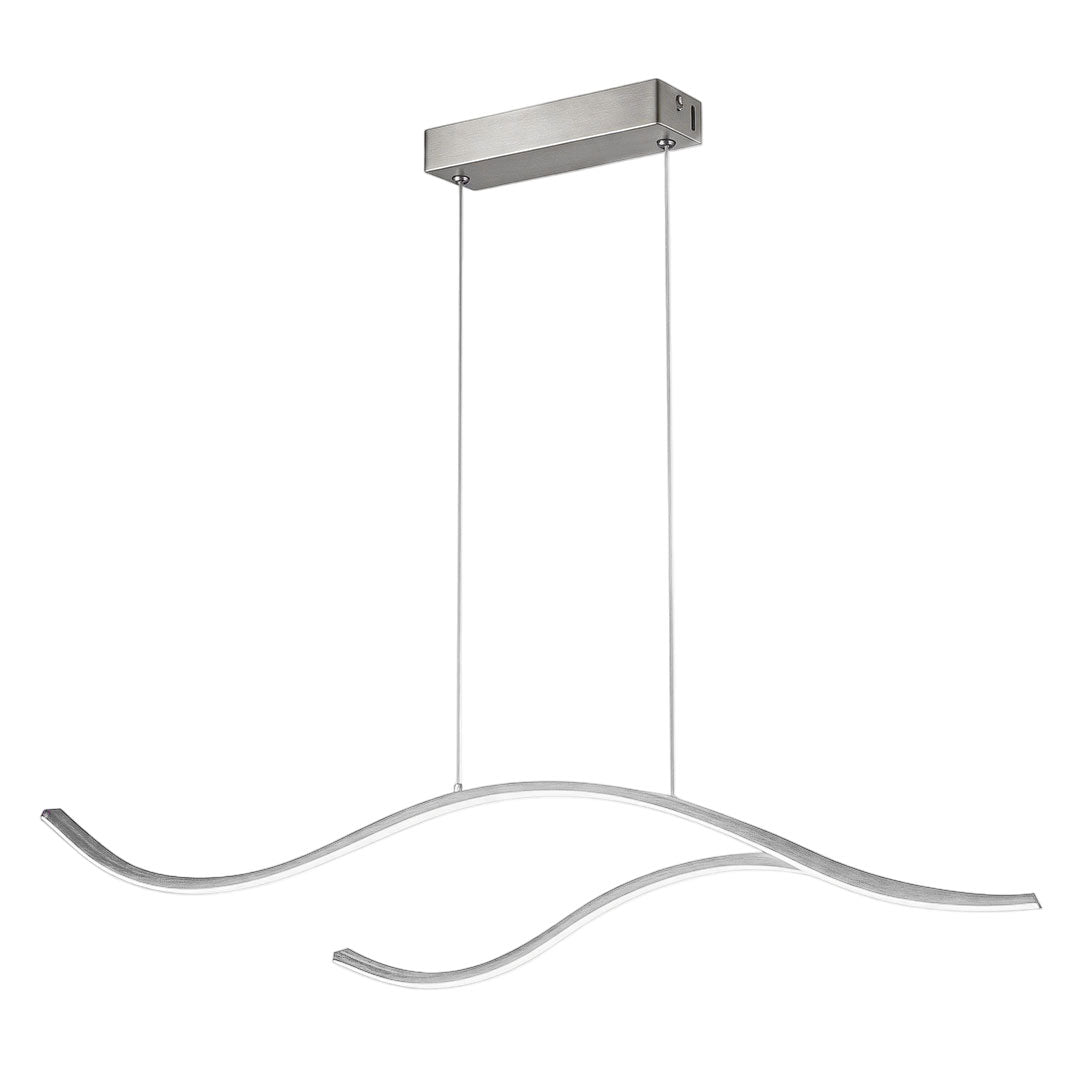 Curved LED Pendant Light Wavy LED Metal Ceiling Light - product image 20