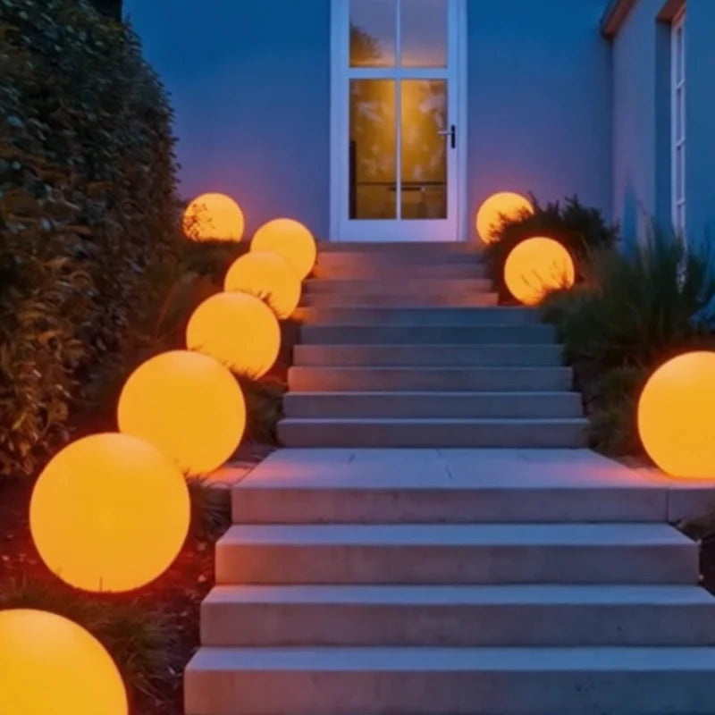 Spherical LED Garden Light - gallery image 17