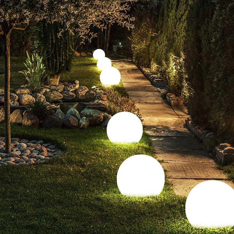 Spherical LED Garden Light - gallery image 9