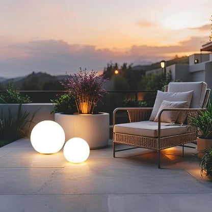 Spherical LED Garden Light - gallery image 3