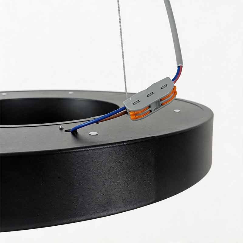 LED Pendant Ring Ceiling Light Modern Metal Acrylic Light - product image 13
