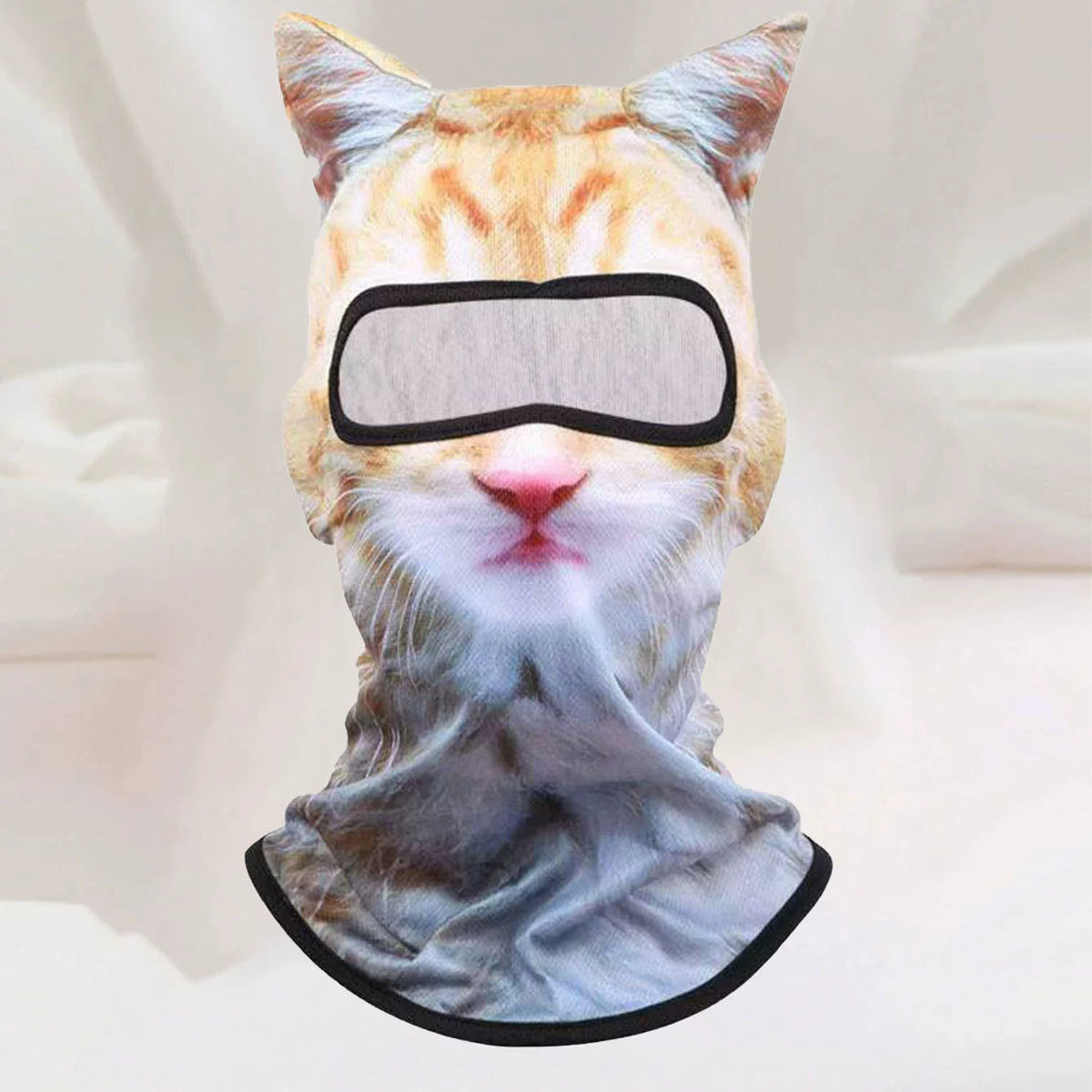 Funny Animal Print Face Covering Lightweight Outdoor Mask for Cycling Hiking and Sports