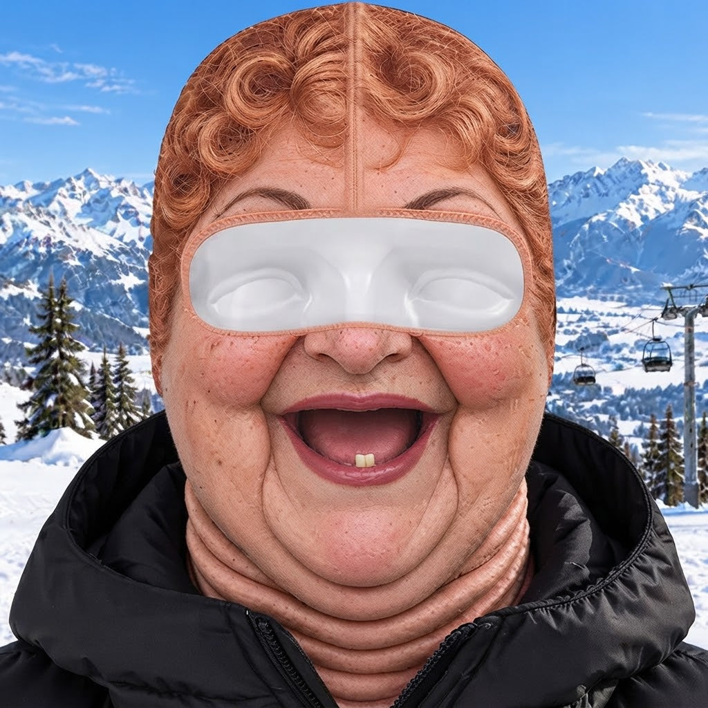 Funny Ski Mask Novelty Balaclava for Men and Women Ski Trips and Party Gifts