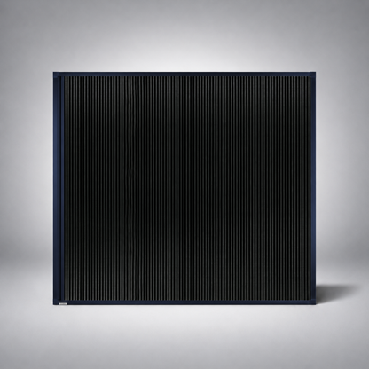 SleepGuard color options — Graphite Quartz Navy Titanium frame and fabric