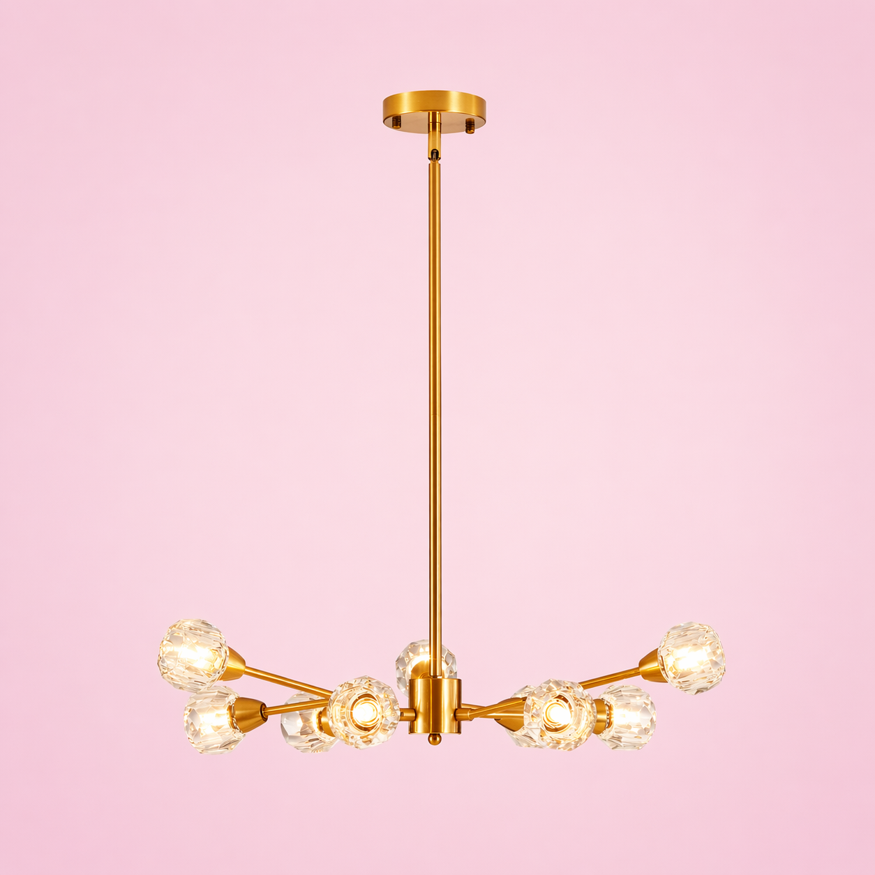 Modern Luxury Radiant Molecular Chandelier