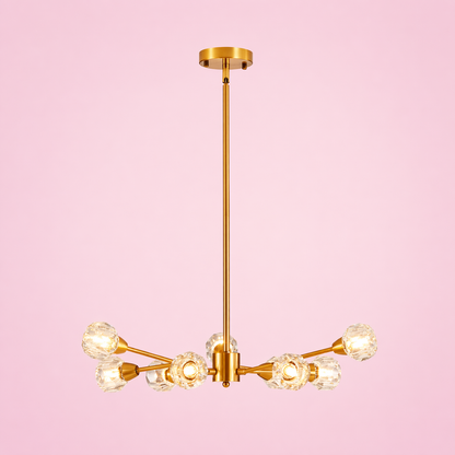 Modern Luxury Radiant Molecular Chandelier