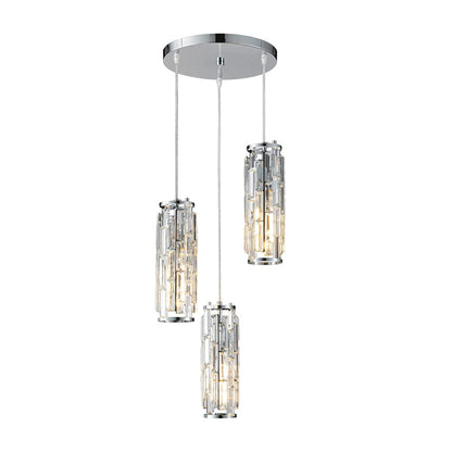 Mini Crystal Pendant Light Creative Art Crystal Island Ceiling Light - product image 22