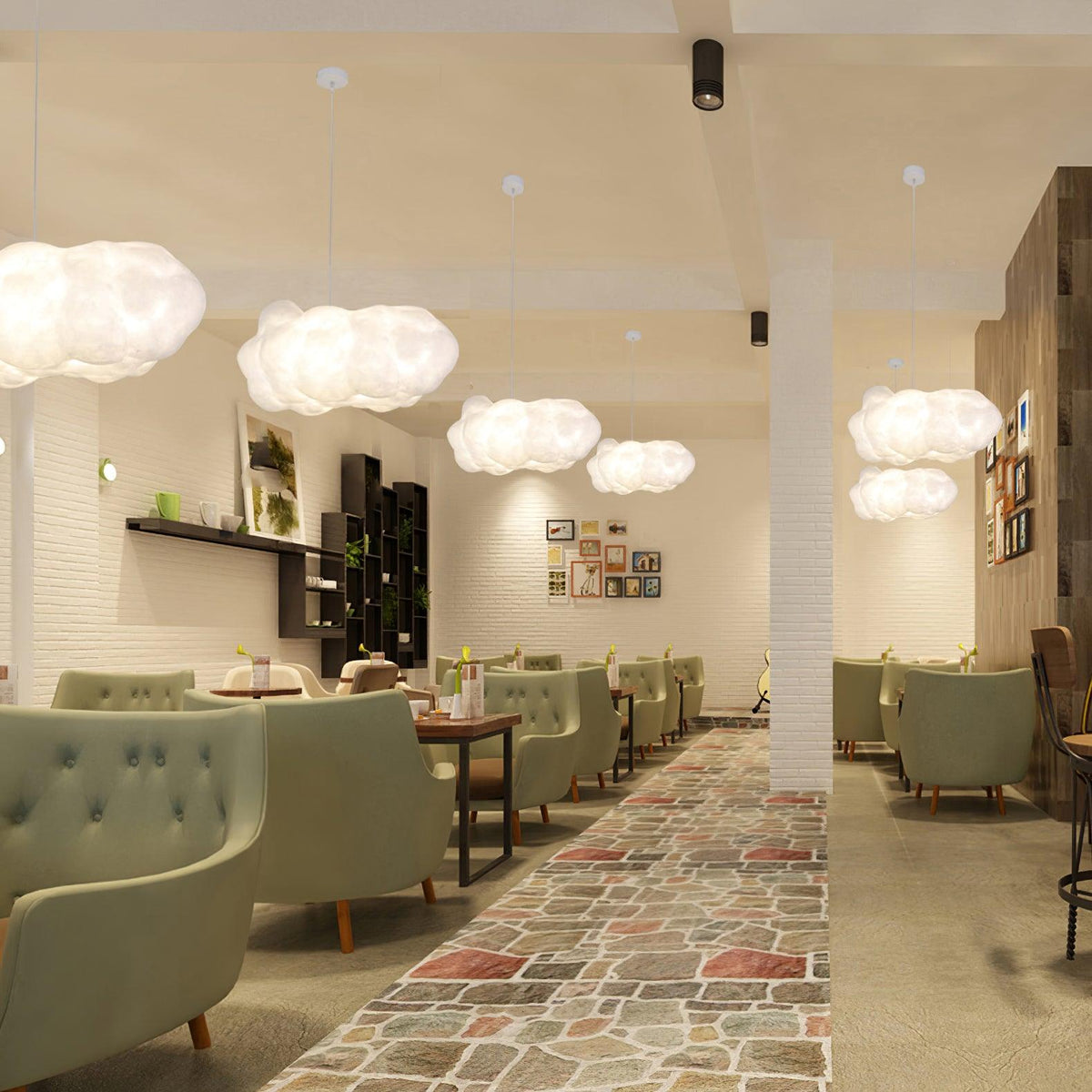 Cloud like Pendant Light Modern Art Design Ceiling Light - product image 8