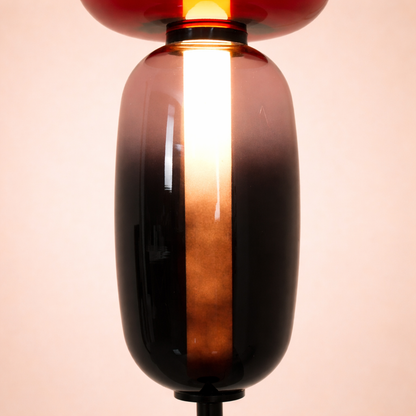 Modern Candy Stacked Glass Floor Lamp