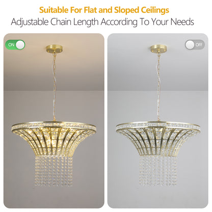 Modern Luxury Horn-Shaped Chandelier