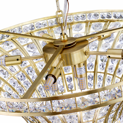 Modern Luxury Horn-Shaped Chandelier