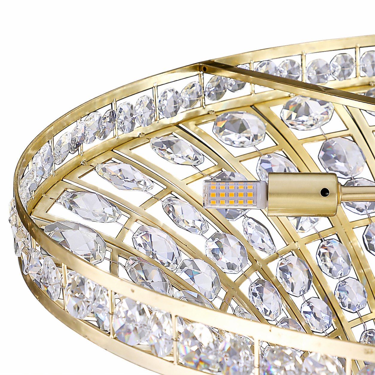 Modern Luxury Horn-Shaped Chandelier