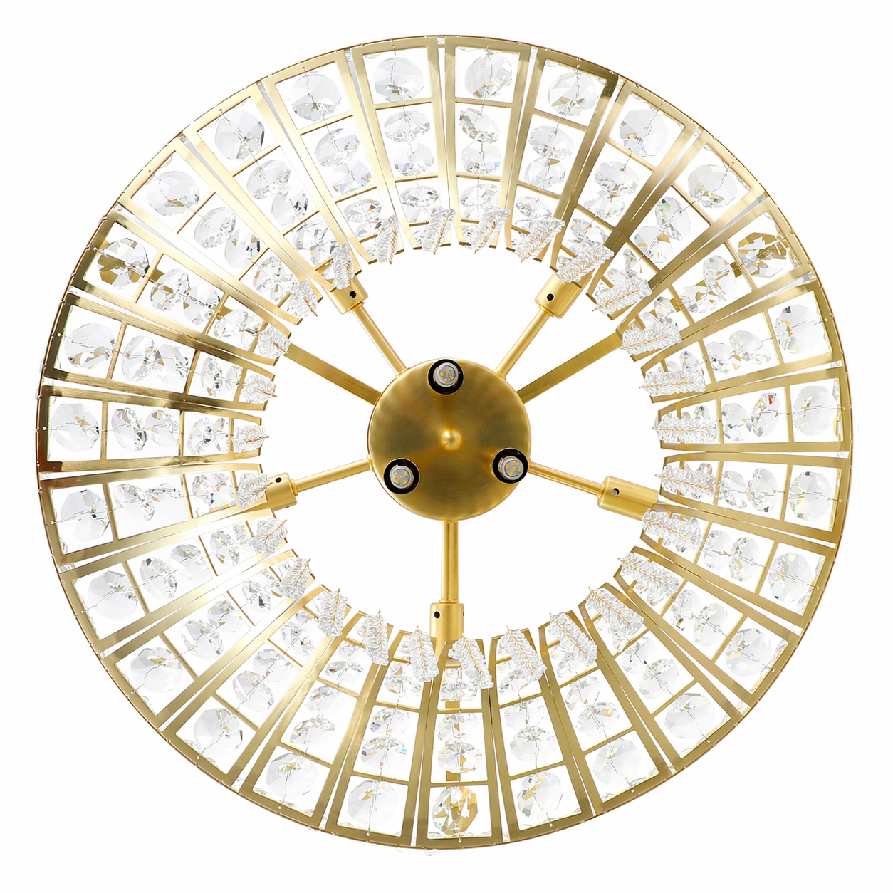 Modern Luxury Horn-Shaped Chandelier
