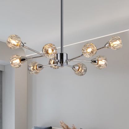 Modern Luxury Radiant Molecular Chandelier
