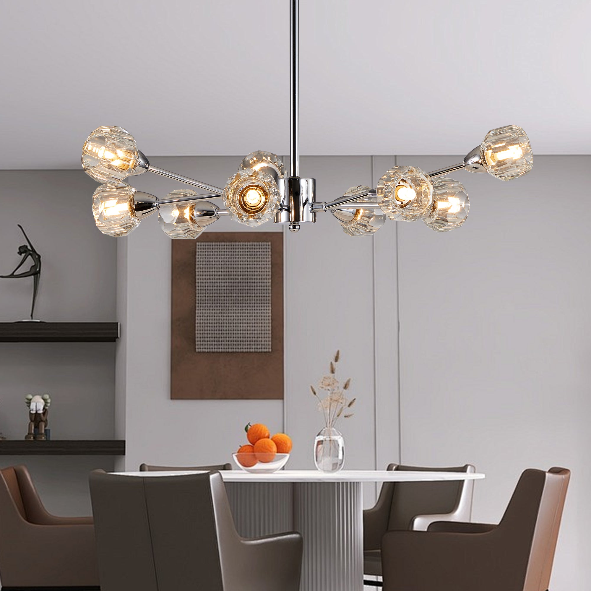 Modern Luxury Radiant Molecular Chandelier