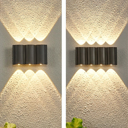 Up and down Outdoor Wall Lights Modern Wave-Shaped LED Light - product image 11
