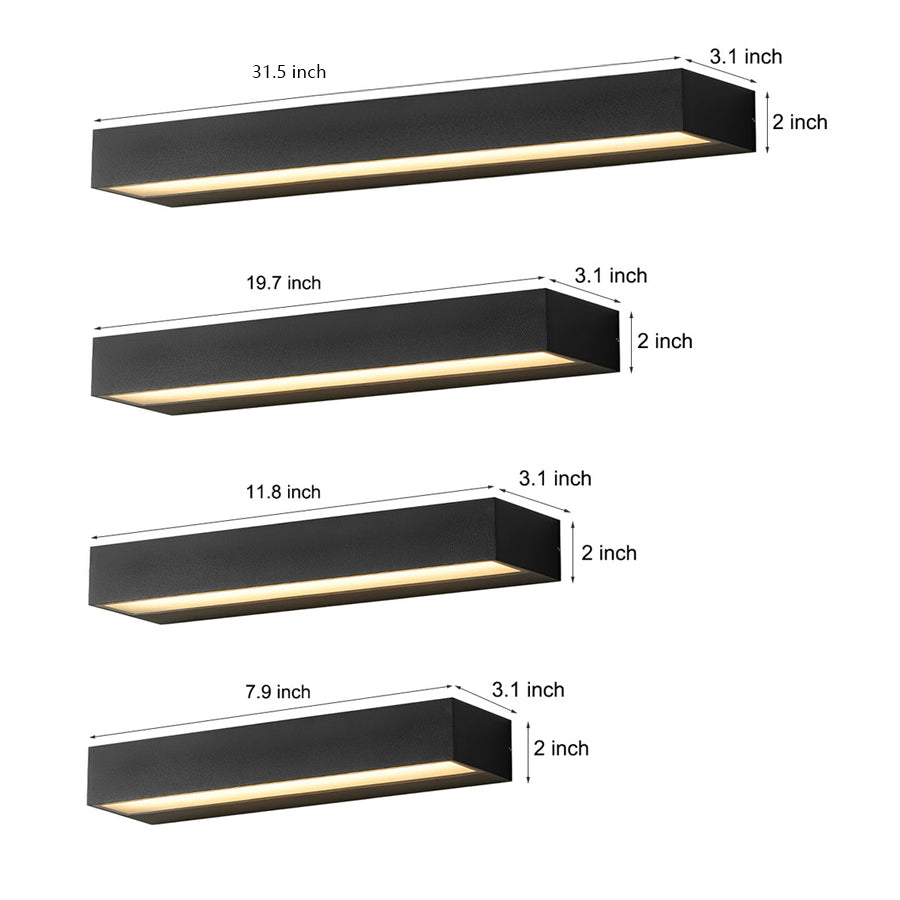Exterior Porch Light Fixtures Modern Waterproof Door Number LED Light - product image 19