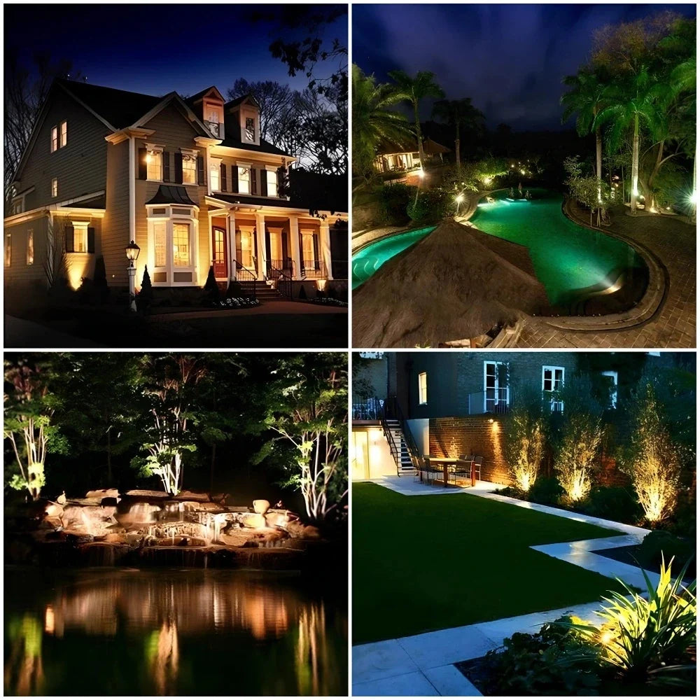 Solar Powered Garden Spotlight