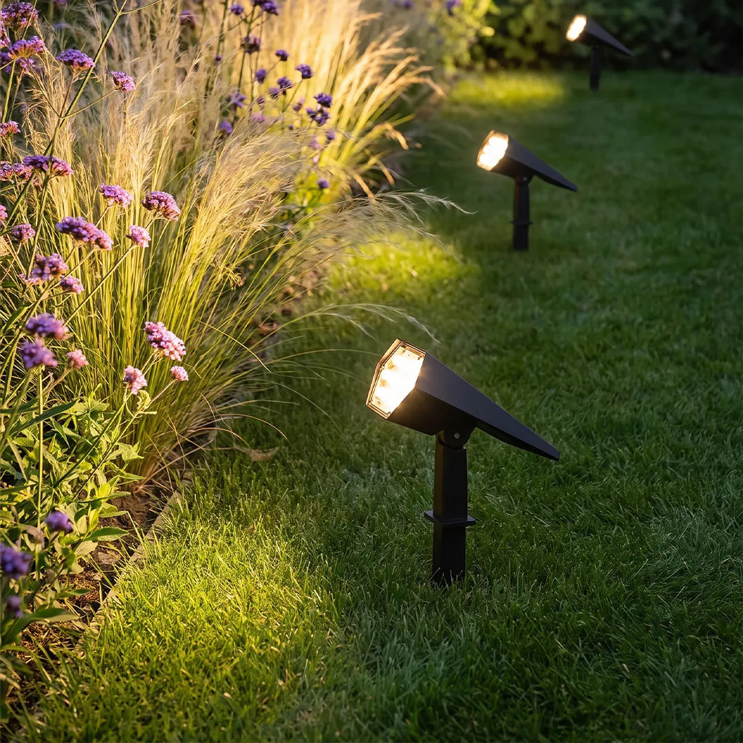 Flood Spike Light Adjustable Angle Solar Spotlight - product image 3