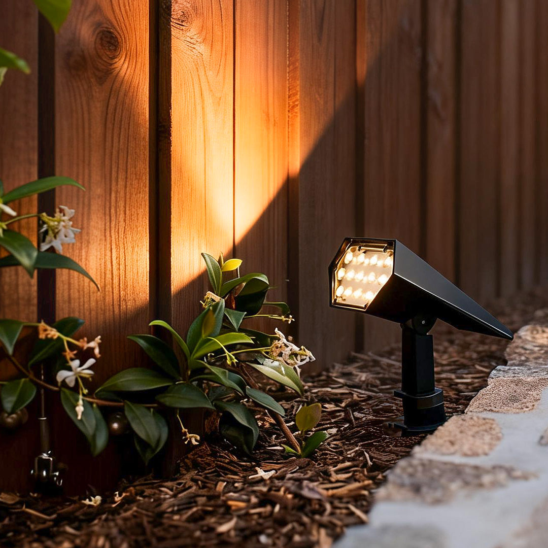 Flood Spike Light Adjustable Angle Solar Spotlight - product image 4