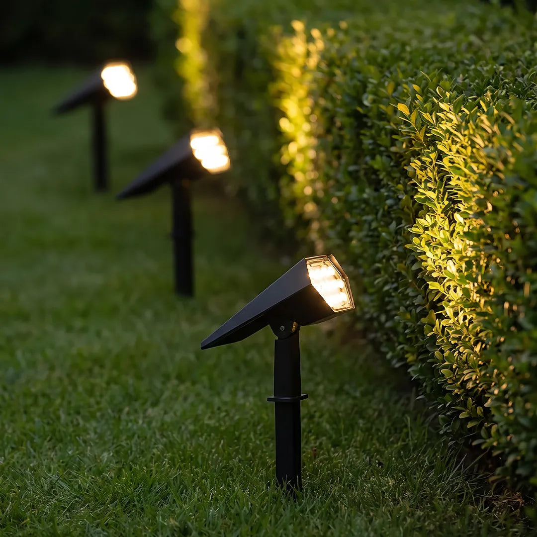 Flood Spike Light Adjustable Angle Solar Spotlight - product image 2