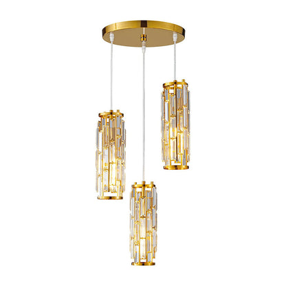 Mini Crystal Pendant Light Creative Art Crystal Island Ceiling Light - product image 21