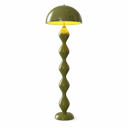 Cream Style Mushroom Floor Lamp Sculptural 3-Color LED Floor Light
