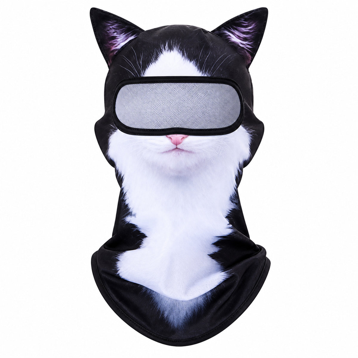 Funny Animal Print Face Covering Lightweight Outdoor Mask for Cycling Hiking and Sports