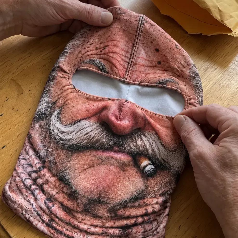 Funny Ski Mask Novelty Balaclava for Men and Women Ski Trips and Party Gifts
