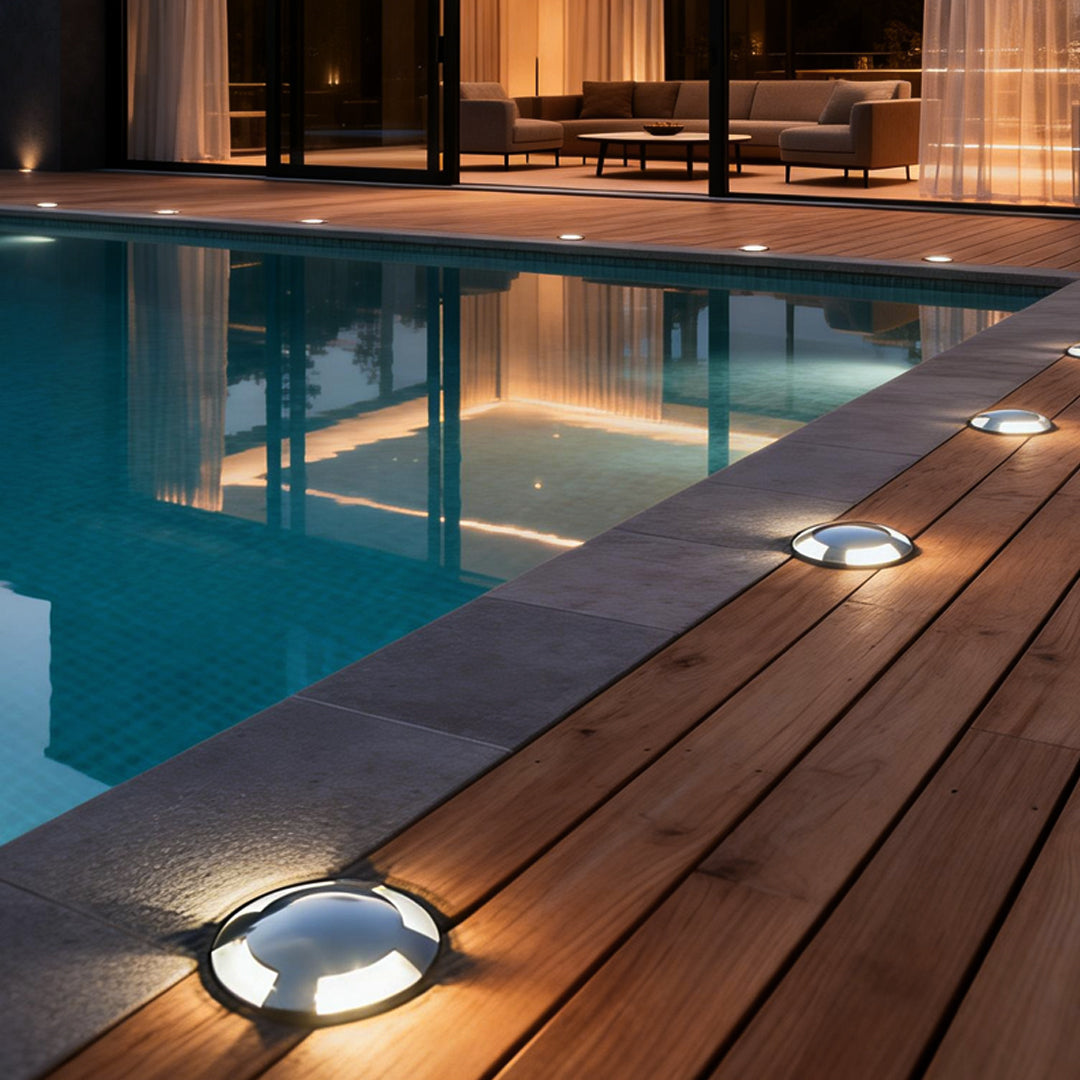 Metal Deck Lights Modern LED Recessed Waterproof Step Light - product image 3