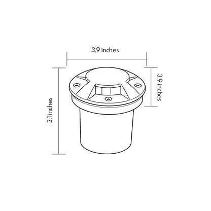 Metal Deck Lights Modern LED Recessed Waterproof Step Light - product image 14