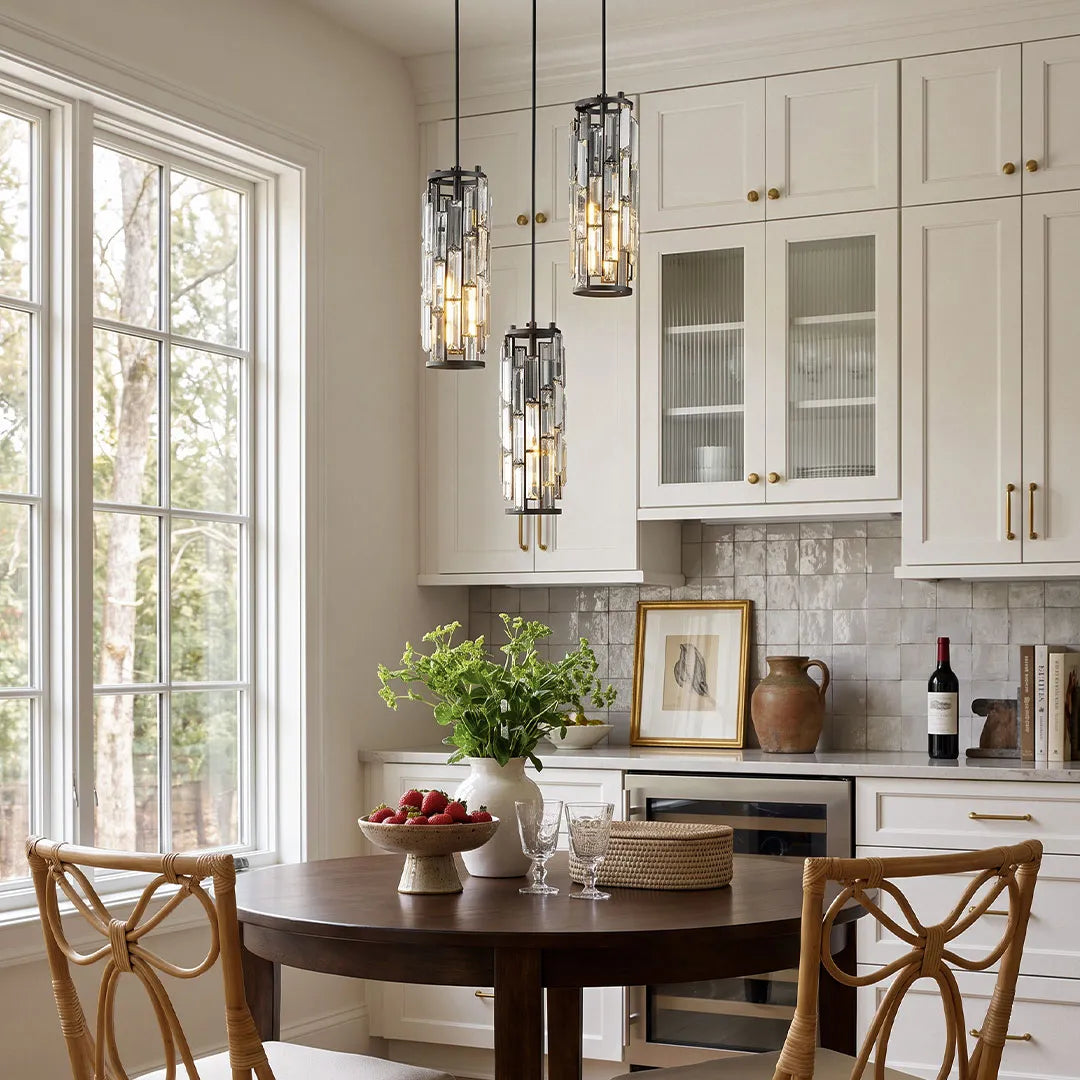 Mini Crystal Pendant Light Creative Art Crystal Island Ceiling Light - product image 2