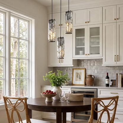 Mini Crystal Pendant Light Creative Art Crystal Island Ceiling Light - product image 2