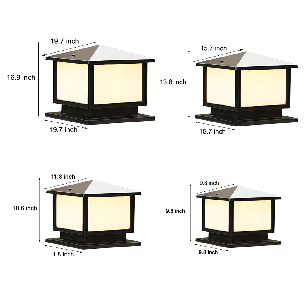 Modern Outdoor Pillar Lights LED Waterproof Fence Lights - product image 16