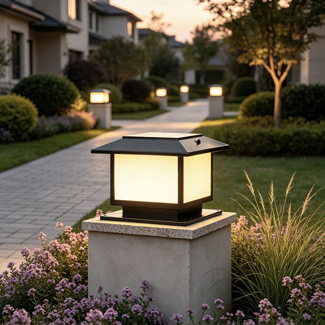 Modern Outdoor Pillar Lights LED Waterproof Fence Lights - product image 1