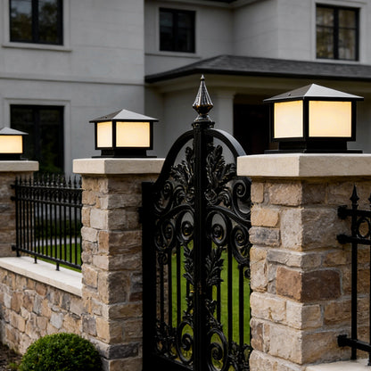 Modern Outdoor Pillar Lights LED Waterproof Fence Lights - product image 5