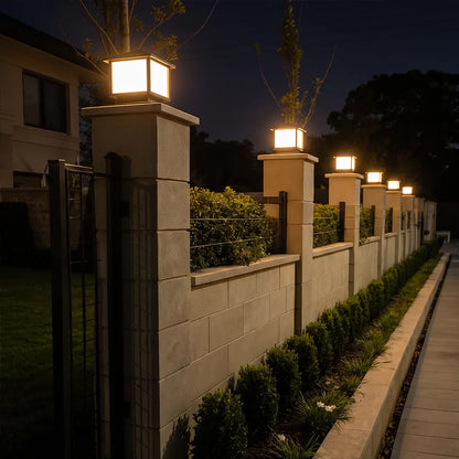 Modern Outdoor Pillar Lights LED Waterproof Fence Lights - product image 2