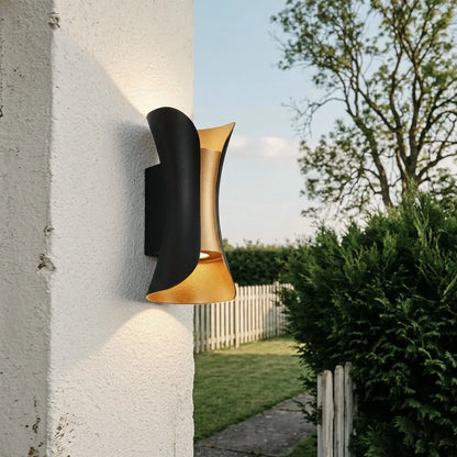 Up Down Lighting Wall Lights Modern Curved LED Waterproof Light - product image 1