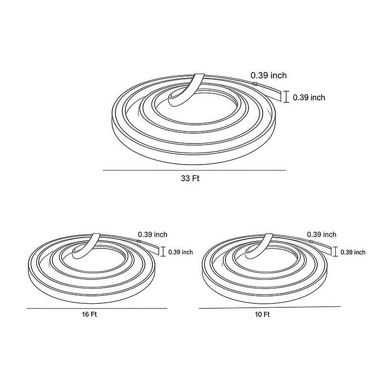 Outdoor Embedded LED Light Strips Modern Flexible Light - product image 18