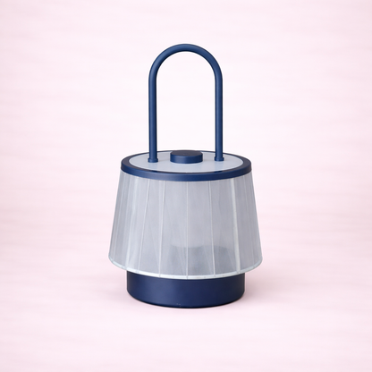 Minimalist Fabric Accent Table Lamp with USB Charging