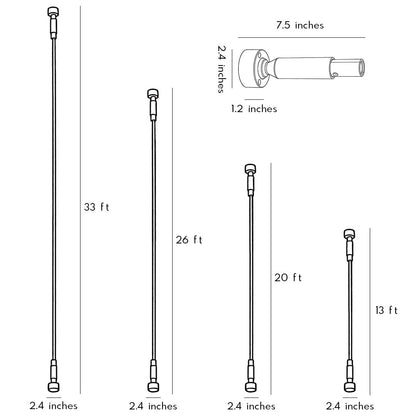 Skyline Linear LED Lighting Rotatable Ultra-Thin Steel Bar Light - product image 13