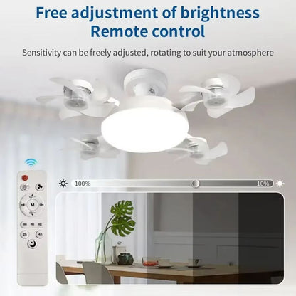 Smart Drone Fan Light Ceiling Lamp