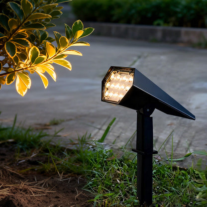 Flood Spike Light Adjustable Angle Solar Spotlight - product image 1
