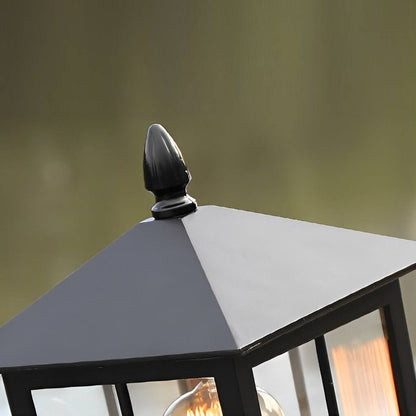 Stone Light Pillar Traditional Black Waterproof LED Light - product image 14